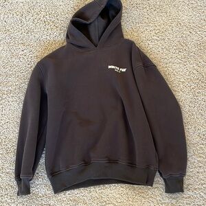 Mint condition white fox women’s hoodie
